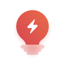 Icon: bulb with bolt