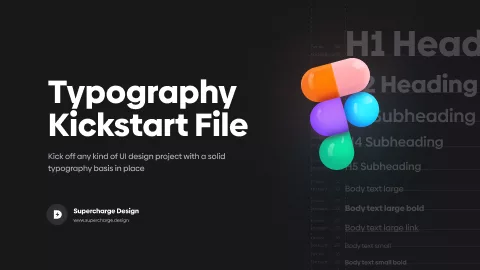 File from The Ultimate Typography Kit: Typography Kickstart File (Figma Logo)