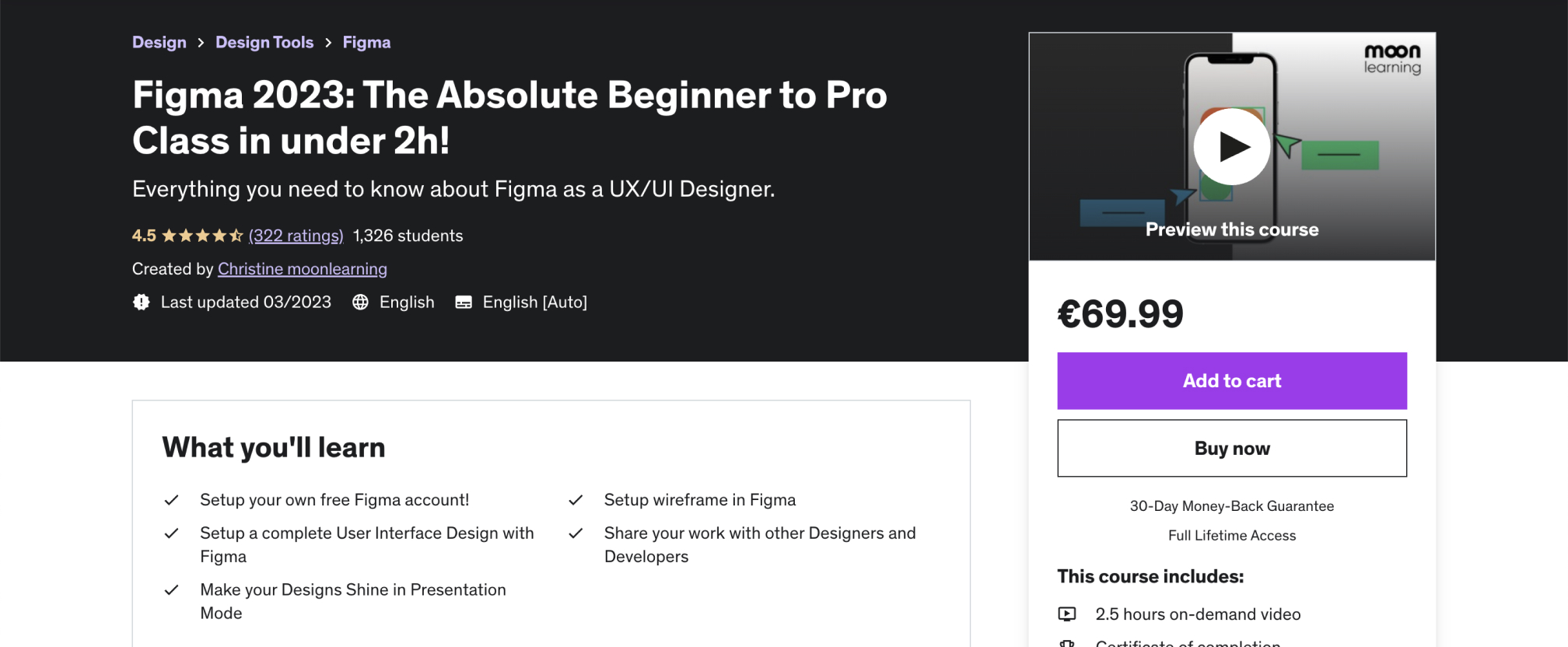 Comparison of Figma Courses for Beginners – Supercharge Design ⚡